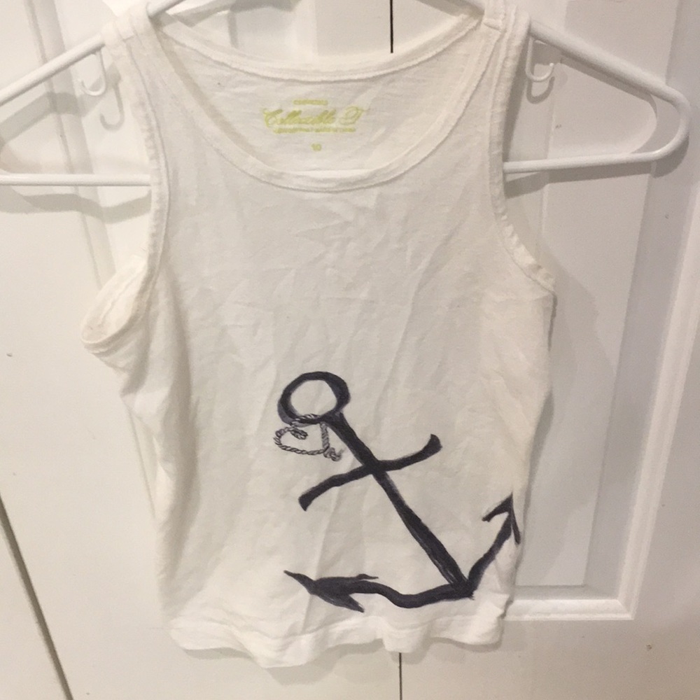 Crewcuts girls 10 anchor tank